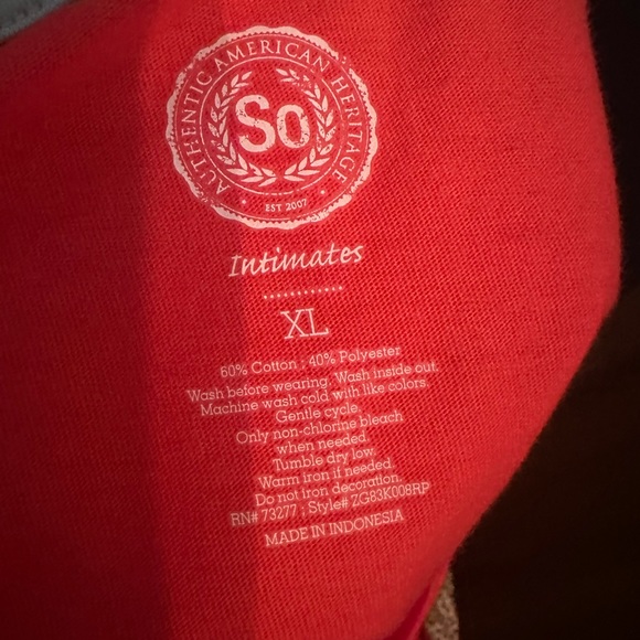 XL top by AAH orange colored NWT - Picture 5 of 7